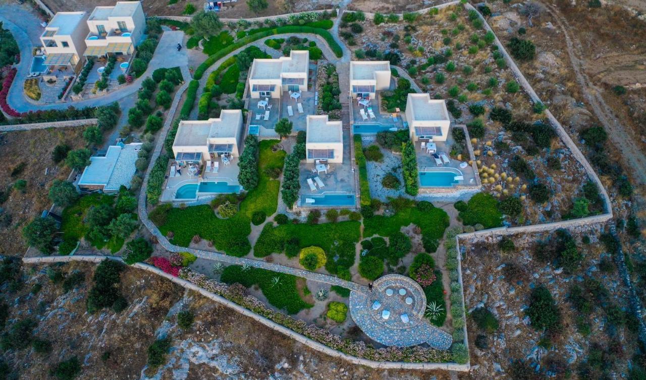 Schinoza Luxury Suites Schoinoussa Bagian luar foto