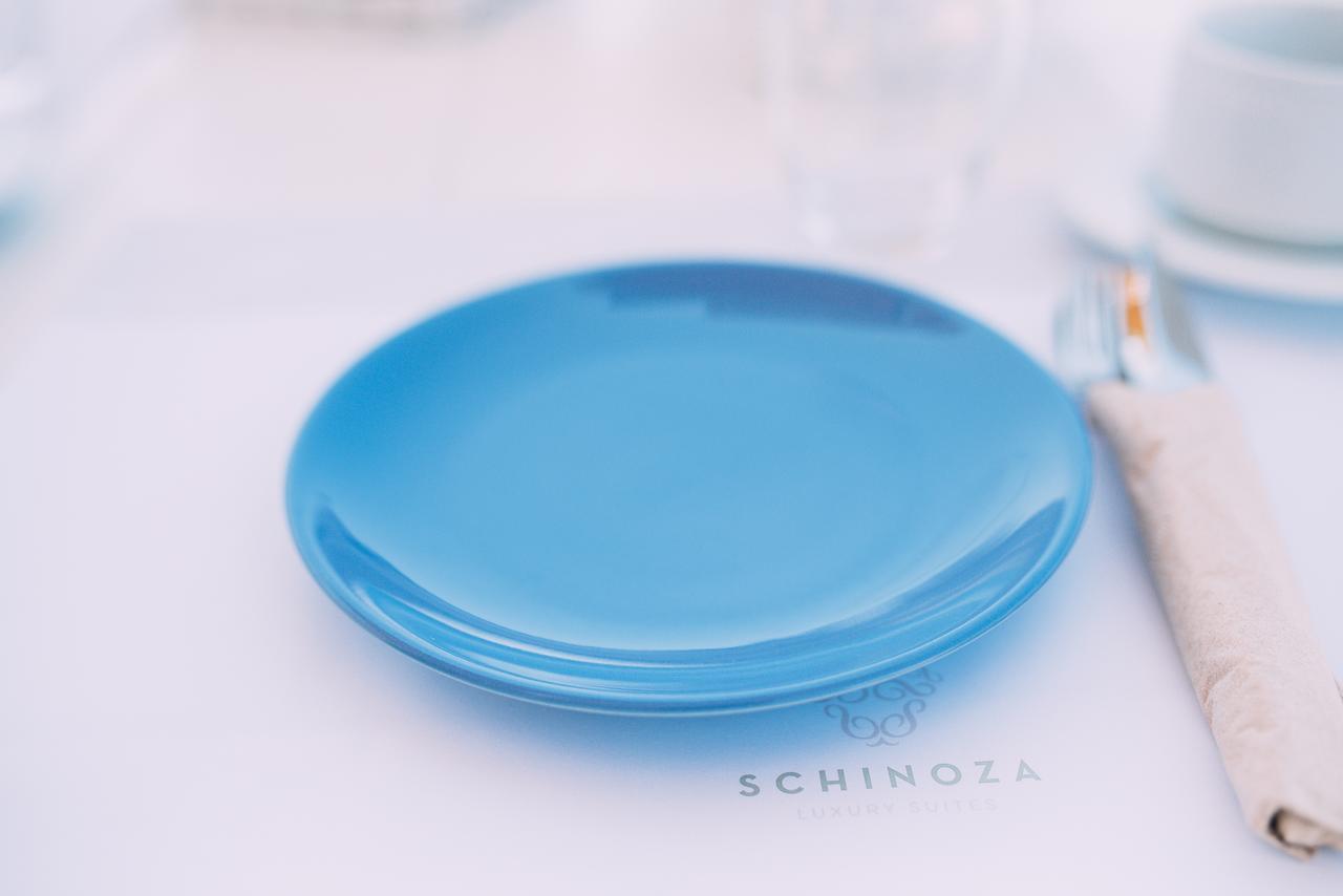 Schinoza Luxury Suites Schoinoussa Bagian luar foto